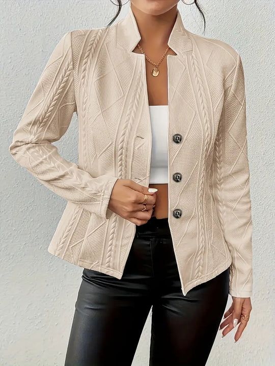 Veste d'été Texturée Élégante - Cardigan Femme
