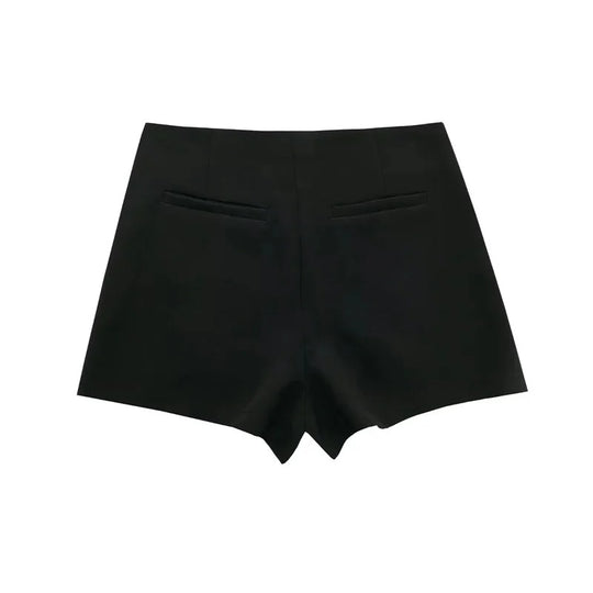 Mini-Jupe Short d'Été Taille Haute Femme