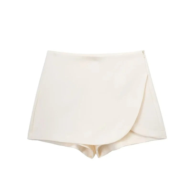 Mini-Jupe Short d'Été Taille Haute Femme