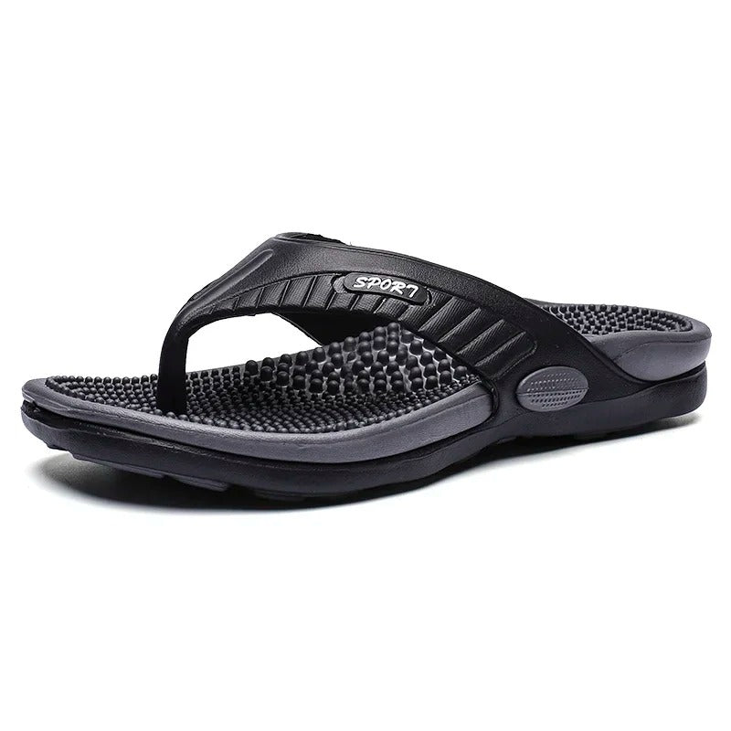 Tongs de Massage Orthopédique pour Homme - Été Plage