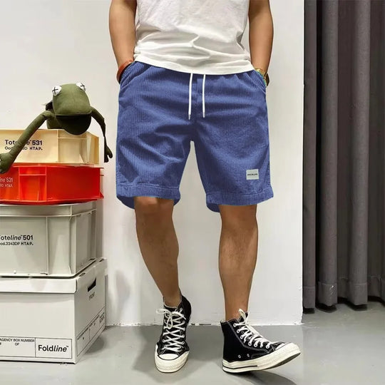 Short en Velours Côtelé pour Homme – Bermuda d'Été